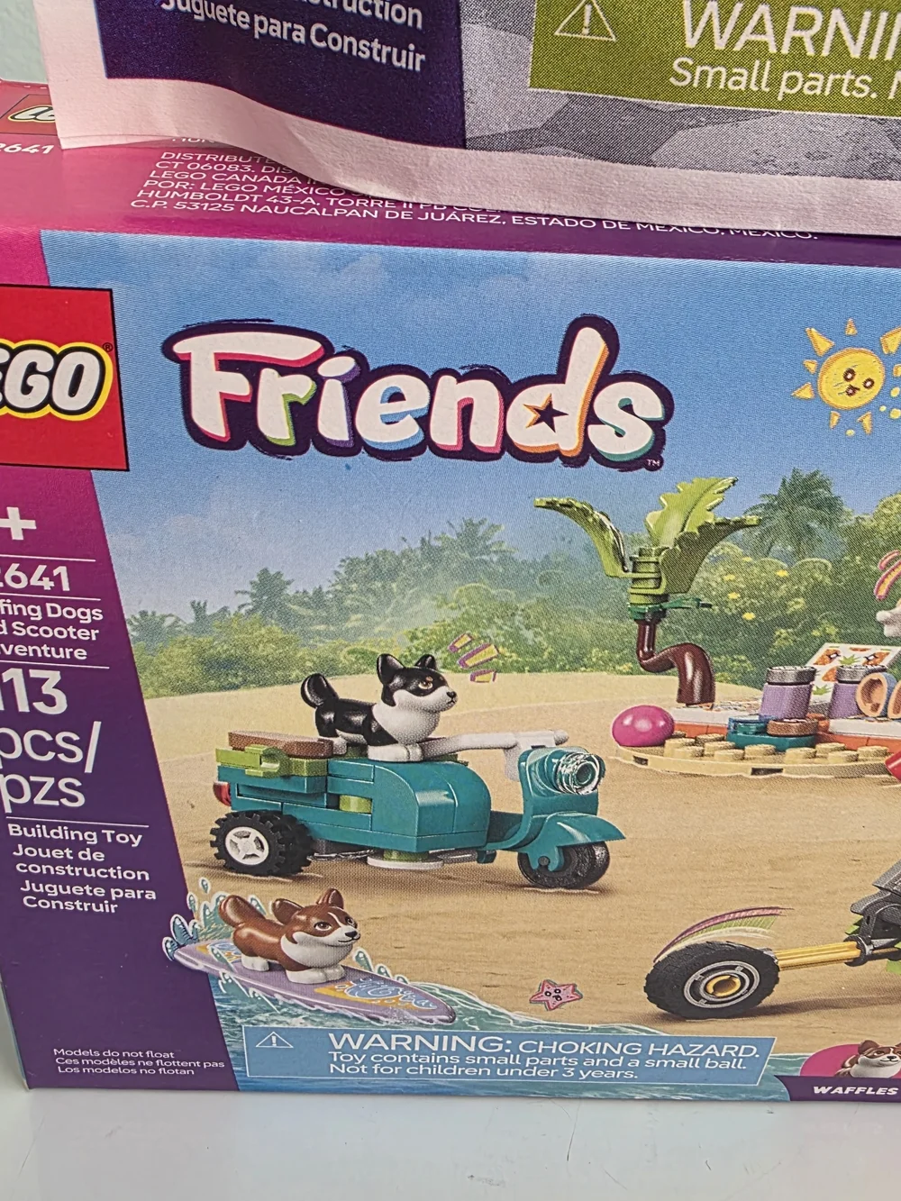 LEGO Friends Flower Stand Playset - Pink and Green